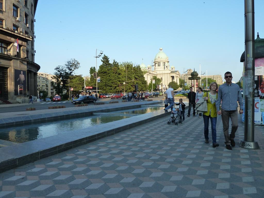 Apartment Parliament Park Belgrado Exterior foto